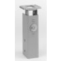Von Duprin 7ft. 2" Keyed Removable Steel Mullion Lacquer Sprayed Aluminum