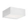 WAC Lighting Rubix 10" Wide LED Indoor/Outdoor Flush Mount Ceiling Fixture / Wall Light White