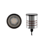 WAC Lighting Single Colorscaping 2" Wide 15V LED Slim Round In-Ground Well Light Stainless Steel / Bronze