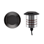 WAC Lighting Single Colorscaping 3" Wide 15V LED Round Bi-Directional In-Ground Well Light Stainless Steel / Bronze