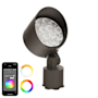 WAC Lighting Single Colorscaping 5" Wide 12V LED Flood Light Solid Brass / Bronze