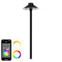 WAC Lighting Single Colorscaping 22" Tall 12V LED Center Mount Path Light Black