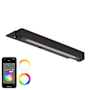 WAC Lighting Single Colorscaping 12" Wide 12V LED Brick Light Black