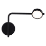 WAC Lighting Elbo 10" Tall Switchable Color Temperature LED Swing Arm Wall Sconce - Set to 2700K Black