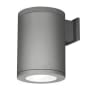 WAC Lighting Tube Architectural Single Light 12" Tall LED Outdoor Wall Sconce with 77° Flood Beam Spread and Light Directed Toward the Wall Graphite / 3000K / 90CRI