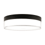 WAC Lighting Twist-N-Lite 9" Wide LED Flush Mount Drum Ceiling Fixture Black