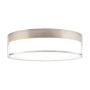 WAC Lighting Twist-N-Lite 9" Wide LED Flush Mount Drum Ceiling Fixture Brushed Nickel