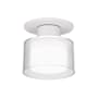WAC Lighting Twist-N-Lite 5" Wide LED Semi-Flush Drum Ceiling Fixture White