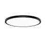 WAC Lighting Round 24" Wide LED Flush Mount Ceiling Fixture / Converts to Wall Sconce Black