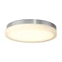 WAC Lighting Slice 14" Wide Integrated LED Flush Mount Drum Ceiling Fixture / Wall Sconce Brushed Nickel / 3000K