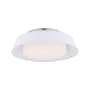 WAC Lighting Chapeau 16" Wide LED Flush Mount Ceiling Fixture - 3000K White