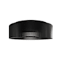 WAC Lighting Grille 18" Wide LED Semi-flush Drum Ceiling Fixture / Converts to Wall Sconce Black