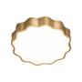 WAC Lighting Vaughan 16" Wide LED Flush Mount Ceiling Fixture Aged Brass