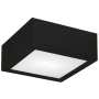 WAC Lighting Rubix 10" Wide LED Indoor/Outdoor Flush Mount Ceiling Fixture / Wall Light Black