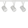 WAC Lighting Charge 48" Wide Switchable White LED Three Head H-Track Lighting Kit White