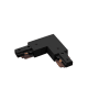 WAC Lighting Right L-Connector for J2-Track Systems Black