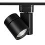 WAC Lighting Exterminator II L-Track 7" Tall LED Track Head - 55° Flood Beam Spread and 52 Watts Black / 3000K / 90CRI