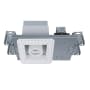 WAC Lighting Silo Multiples Single Light 8" Wide LED Square Adjustable and Invisible Trim with New Construction and IC Rated Housing - 10 Watts White / 2700K