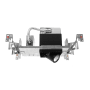 WAC Lighting Precision Multiples LED New Construction Housing for 4" Trims with 40° Flood Beam Spread and 0-10V Dimming Black / 3000