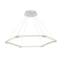 WAC Lighting Lune 6 Light 32" Wide LED Ring Chandelier Aluminum