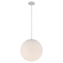 WAC Lighting Niveous 14" Wide LED Pendant White