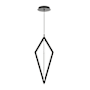 WAC Lighting Tribeca 8" Wide LED Mini Pendant Black