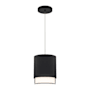 WAC Lighting Cloak 5" Wide LED Mini Pendant Black