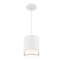 WAC Lighting Cloak 5" Wide LED Mini Pendant White