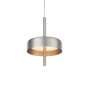 WAC Lighting Pierce 7" Wide LED Mini Pendant Brushed Nickel
