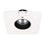 WAC Lighting Aether 2" Round Invisible Trim with LED Light Engine and 50° Flood Beam Spread Black / 3000K / 85CRI