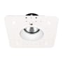 WAC Lighting Aether 2" Round Invisible Trim with LED Light Engine and 50° Flood Beam Spread White / 3000K / 85CRI