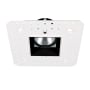WAC Lighting Aether 2" Square Invisible Trim with LED Light Engine and 17° Spot Beam Spread Black / 3000K / 85CRI