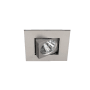 WAC Lighting Oculux 2" LED Square Adjustable Recessed Trim with New Construction / Remodel Convertible Housing and Narrow Beam Spread Brushed Nickel / 3000K