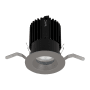 WAC Lighting Volta 2" Shallow Regressed Downlight with LED Light Engine and 40 Degree Flood Beam Spread Haze / 3000K / 85CRI