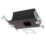 WAC Lighting Volta 2" New Construction, Invisible Trim Housing for Square Trims - IC Rated, Airtight, Chicago Plenum, Lutron Driver, Emergency Battery Backup 22 Watt