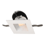 WAC Lighting Aether 3.5" Square Adjustable Trim with LED Light Engine and 25 Degree Narrow Beam Spread Haze White / 2700K / 85CRI