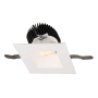WAC Lighting Aether 3.5" Square Adjustable Trim with LED Light Engine and 25 Degree Narrow Beam Spread White / 3000K / 85CRI