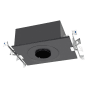 WAC Lighting Volta Chicago Plenum New Construction Housing for Round 4.5" Trim - IC Rated and Airtight with Emergency Backup 25 Watt