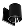 WAC Lighting Zoron 4" Tall 5-CCT LED Round Outdoor Wall Sconce - Narrow 25° Beam Spread Black / Black