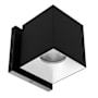 WAC Lighting Zoron 4" Tall 5-CCT LED Square Outdoor Wall Sconce - Narrow 25° Beam Spread Black / Haze
