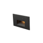 WAC Lighting Step Light with Photocell Black