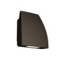 WAC Lighting Endurance Fin 8" Tall High Output LED Outdoor Wallpack - 35 Watts Architectural Bronze / 3000K