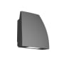 WAC Lighting Endurance Fin 8" Tall High Output LED Outdoor Wallpack - 35 Watts Architectural Graphite / 3000K