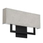 WAC Lighting Manhattan 22" Wide LED Wall Sconce Black