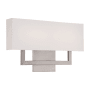 WAC Lighting Manhattan 22" Wide LED Wall Sconce Brushed Nickel