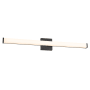 WAC Lighting Slim 36" Wide LED Bath Bar Black