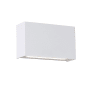 WAC Lighting Blok 2 Light 7" Tall LED Bathroom Sconce White