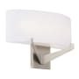 WAC Lighting Fitzgerald 12" Tall LED Wall Sconce Set to 3000K Brushed Nickel