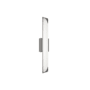 WAC Lighting Straitaway 3" Wide LED Bath Bar Brushed Nickel