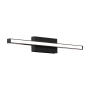 WAC Lighting Parallax 18" Wide LED Bath Bar Set to 3000K Black